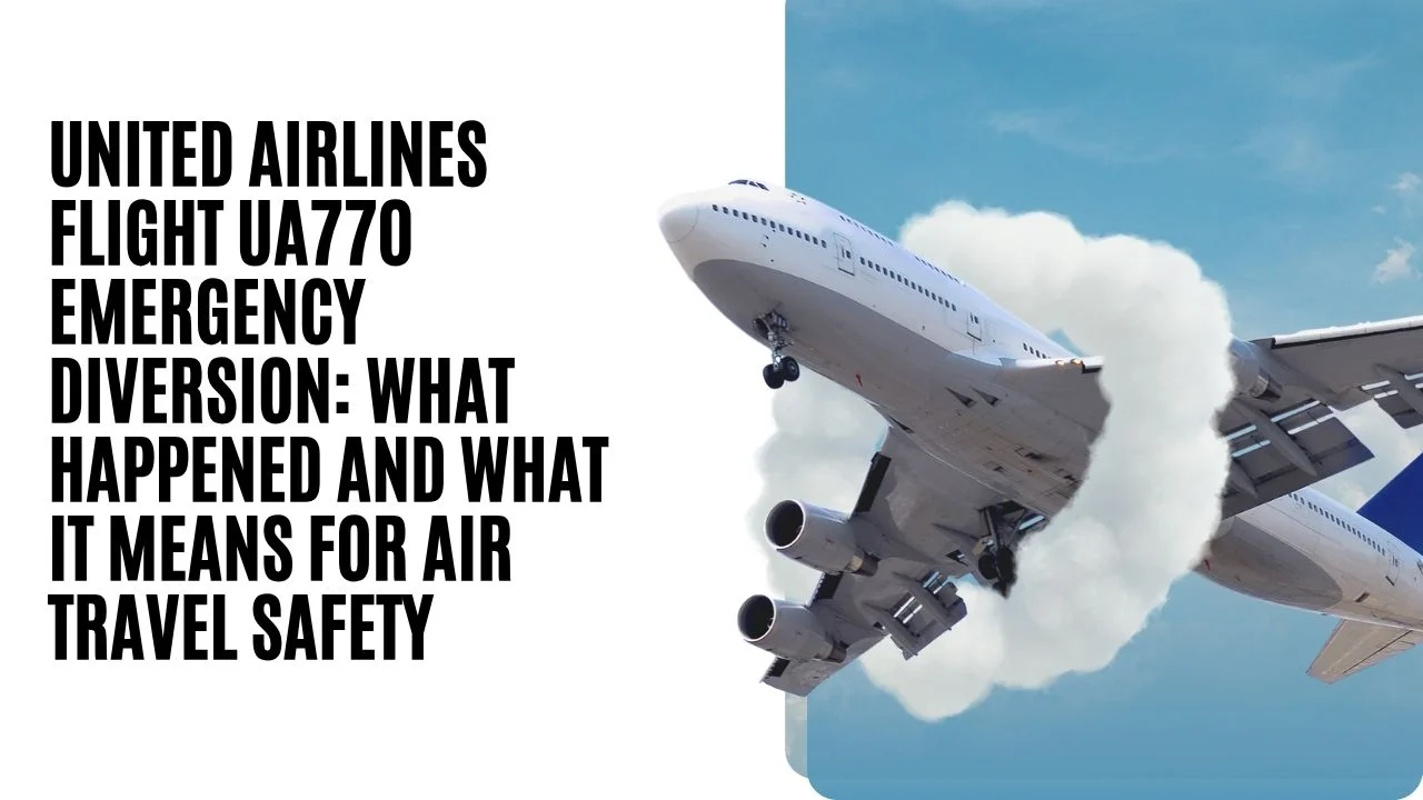 United Airlines Flight UA770 Emergency Diversion