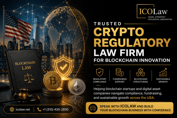 Trusted Crypto Regulatory Law Firm for Blockchain Innovation - ICOLaw