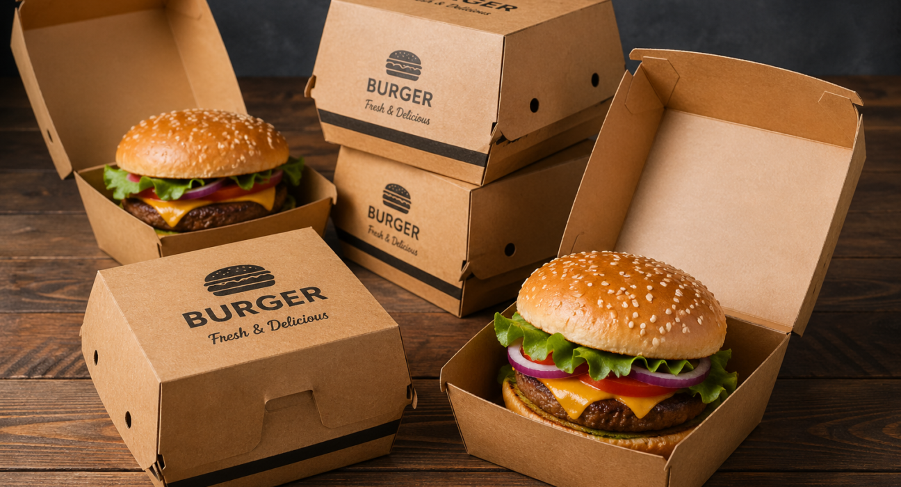 Custom Burger Boxes