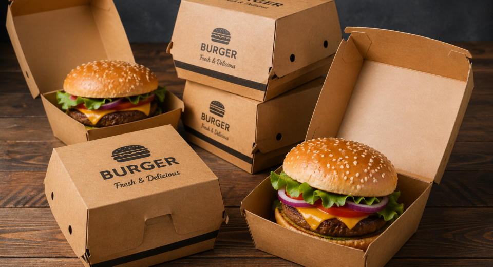 Custom Burger Boxes