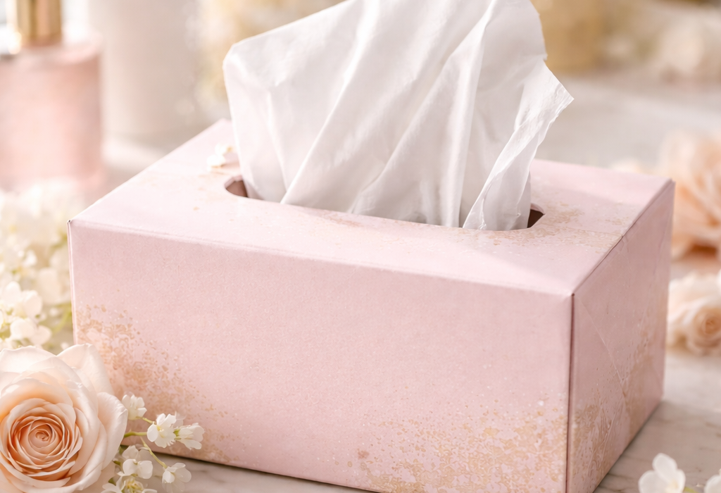 Perfumed Facial Tissue with a Refreshing Scent for a Pleasant Touch