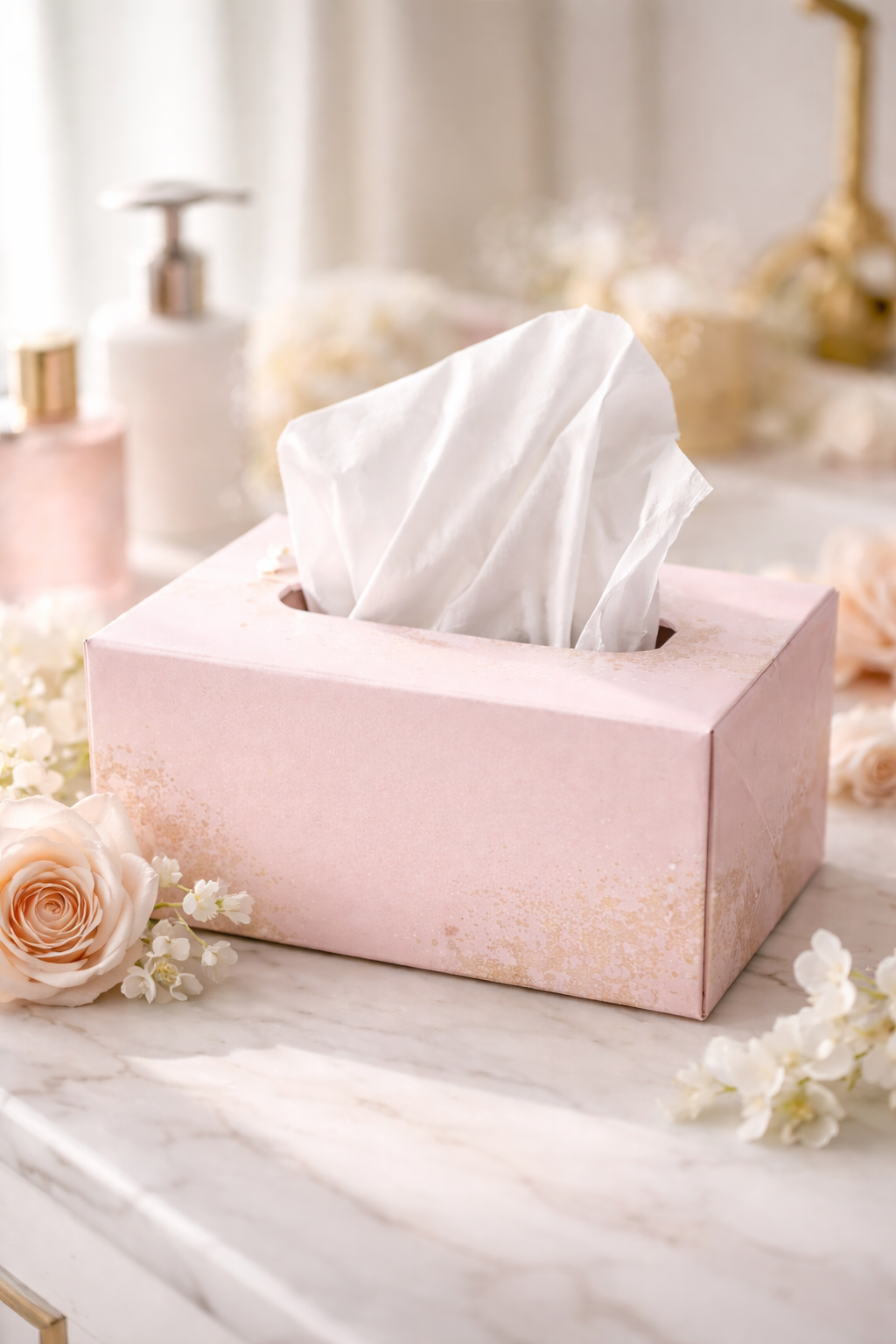 Perfumed Facial Tissue with a Refreshing Scent for a Pleasant Touch