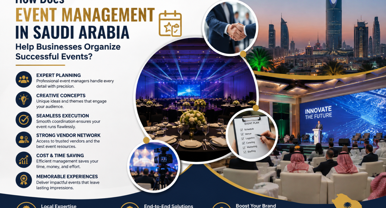 How Does Event Management in Saudi Arabia Help Businesses Organize Successful Events?
